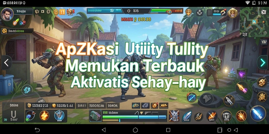 Tampilan antarmuka utama aplikasi Utility 33ZK yang memudahkan pengelolaan tugas.