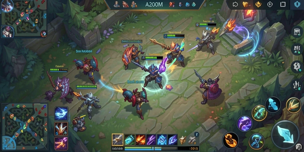 Gameplay seru dan dinamis dalam A200M yang memukau.
