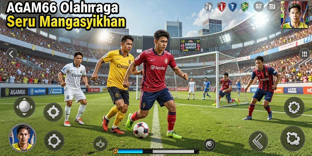 Gameplay AGAM66 yang mendebarkan dan interaktif dalam dunia olahraga.