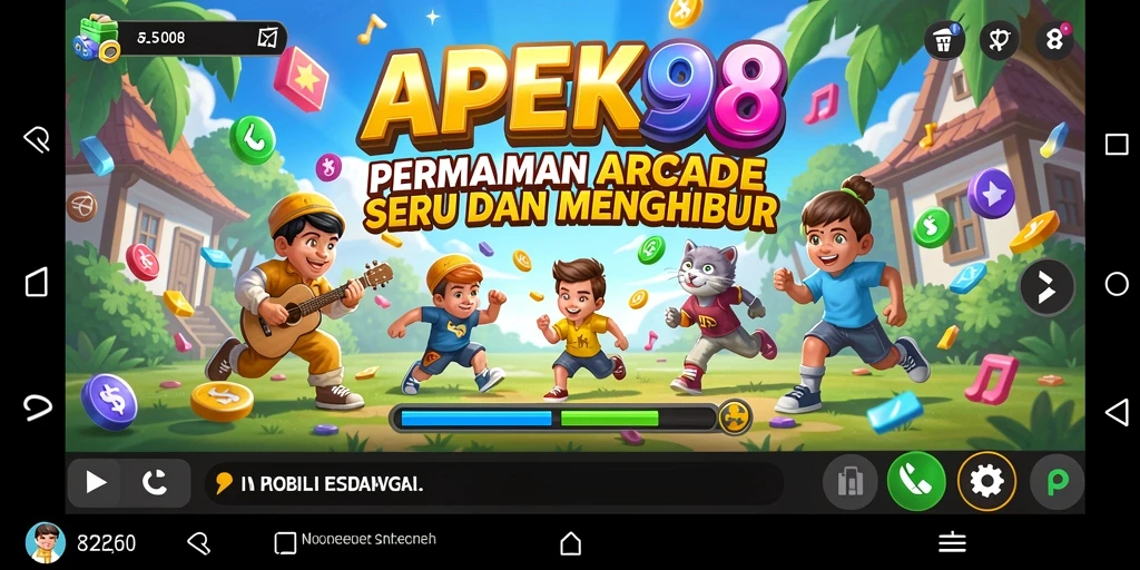 Tangkapan layar gameplay APEK88 menampilkan aksi seru dalam permainan Arcade.