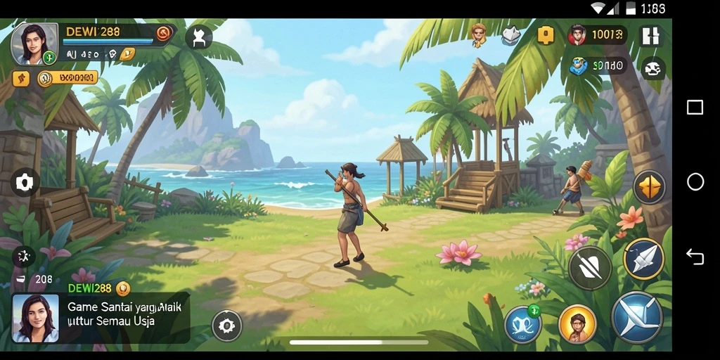 Tangkapan layar DEWI288 menampilkan aksi gameplay yang seru dan menghibur.