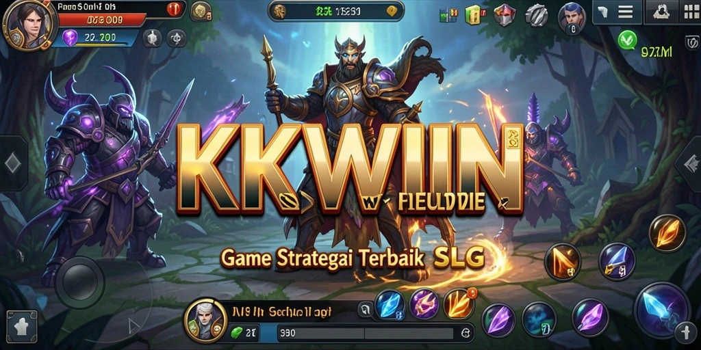 Tampilan gameplay menegangkan di KKWIN dengan strategi dan taktik yang mendalam.
