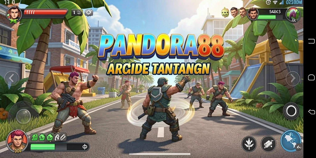 Tangkapan layar menunjukkan gameplay seru dari PANDORA88 dalam genre Arcade.