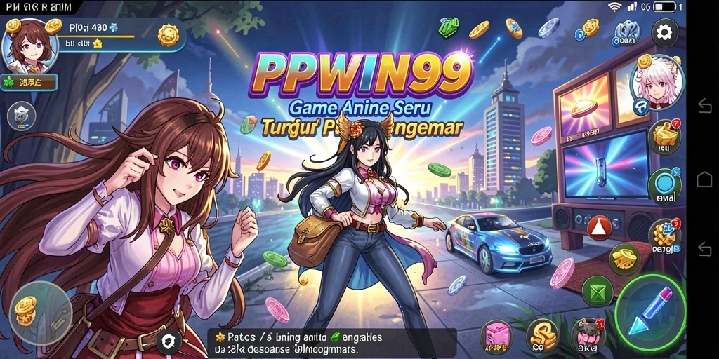 Tampilan gameplay seru dari PPWIN99 yang penuh warna.