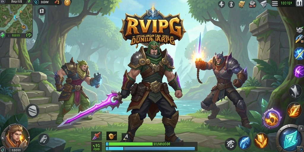 Tampilan gameplay RVIP2 yang mendebarkan dan aksi pertempuran yang intens.