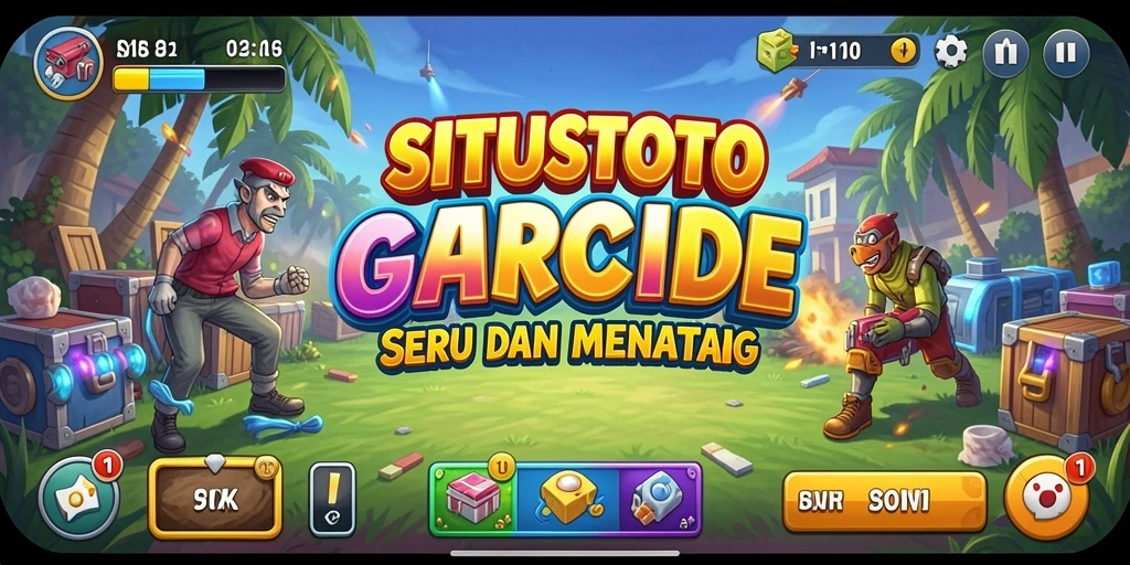 Tampilan permainan Arcade di SITUSTOTO dengan grafis menarik.